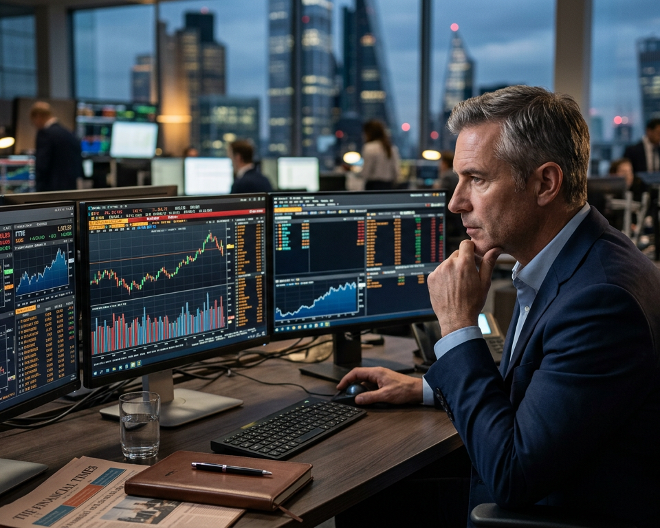 An artistic representation of historical stock market price charts and financial manuscripts symbolize the legacy of famous traders.