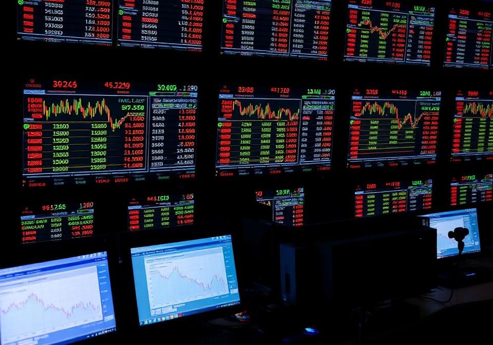 Stock market scanner filtering equities by volume, price action and technical signals